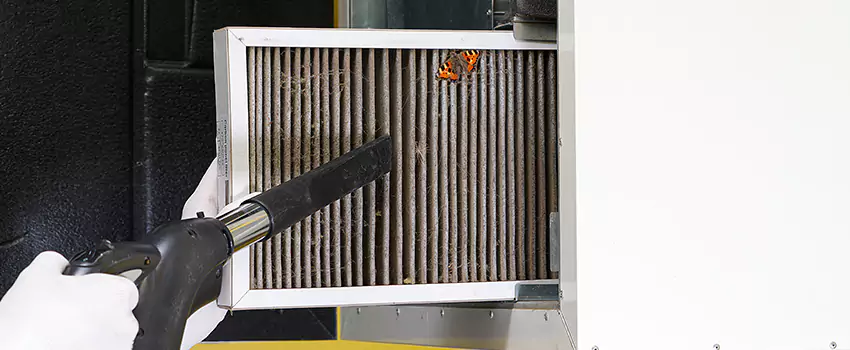 Clogged Air Duct Cleaning Process in Naugatuck, CT