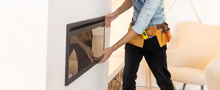 Metal Fireplace Installation in Naugatuck, Connecticut