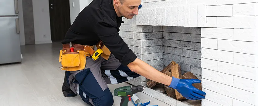 Fireplace Damaged Damper Frame Repair Services in Naugatuck, Connecticut