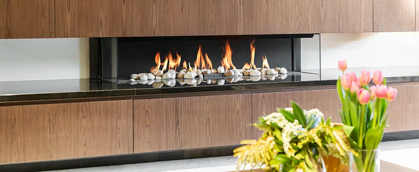 Double-height Fireplace Design Refurbishment in Naugatuck, Connecticut