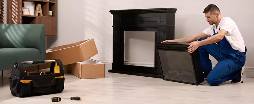 Old Rusted Metal Fireplace Repair And Replacement in Naugatuck, CT