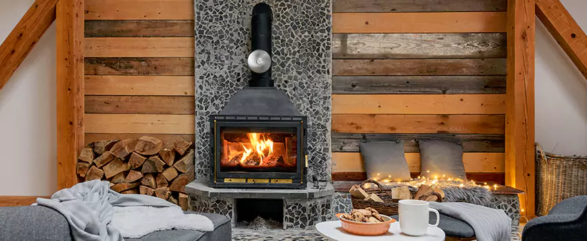 Thelin Hearth Products Direct Vent Gas Stove Fireplace Inspection in Naugatuck, Connecticut